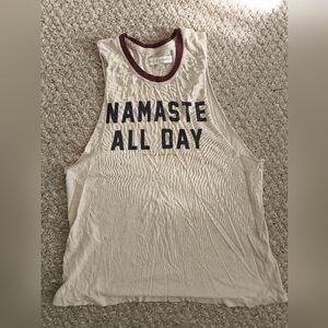 Spiritual gangster namaste tank